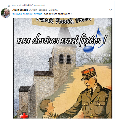 Escada twitt Pétain.png