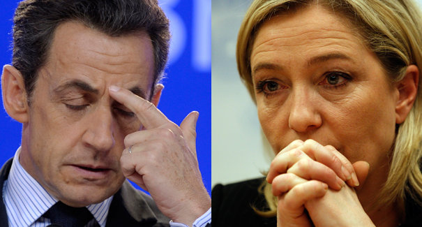 Nicolas Sarkozy, Marine Le Pen, si loin, si proches
